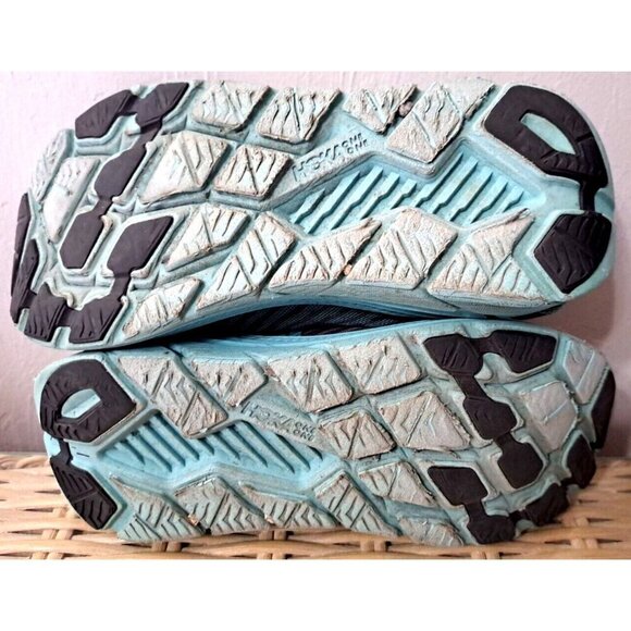Size 8 - Hoka One One Rincon Gray Aqua - 1102875-CGAS Lowcut Sneakers - Picture 10 of 13